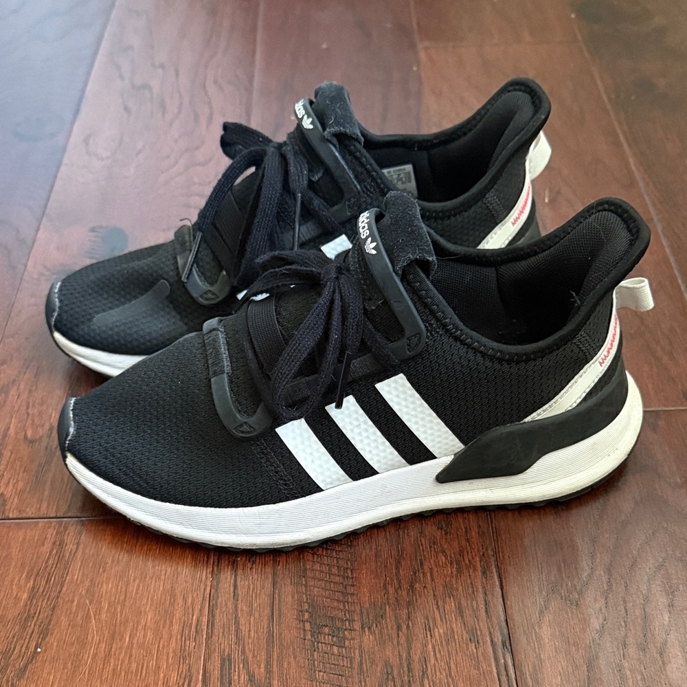 Adidas Black and White Sneakers